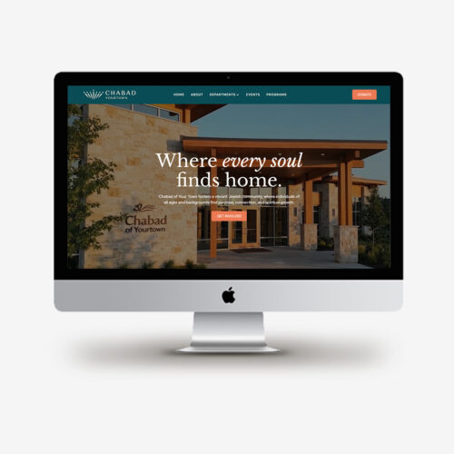 Chabad House Website - Coming Soon!