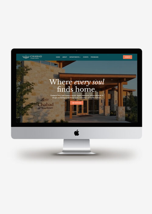 Chabad House WordPress Website - Coming Soon!