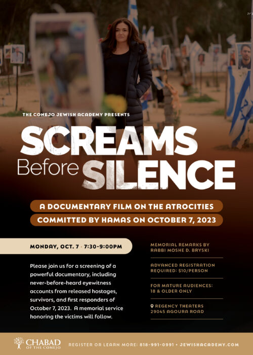 Screams Before Silence Flyer