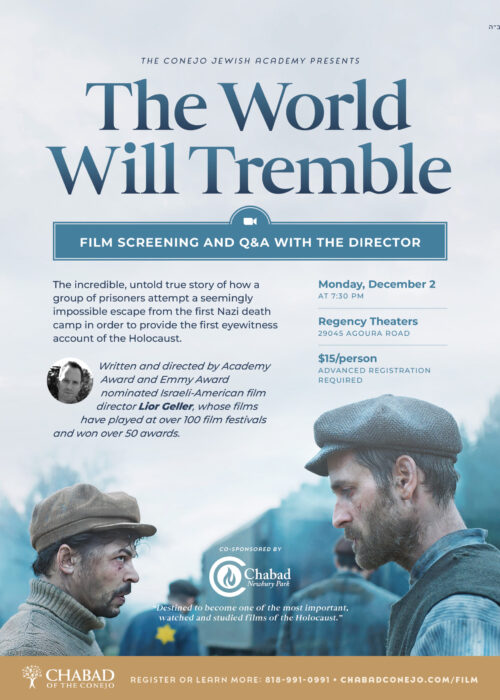 The World Will Tremble Flyer