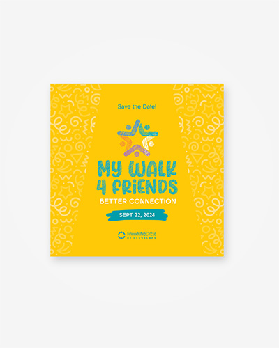 My Walk 4 Friends Save the Date