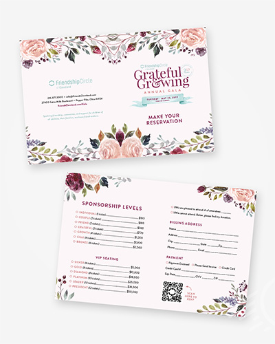 Dinner Reply Card (Grateful & Growing)
