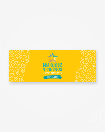 My Walk 4 Friends Banner