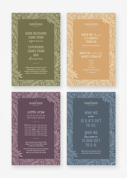 High Holiday Posters